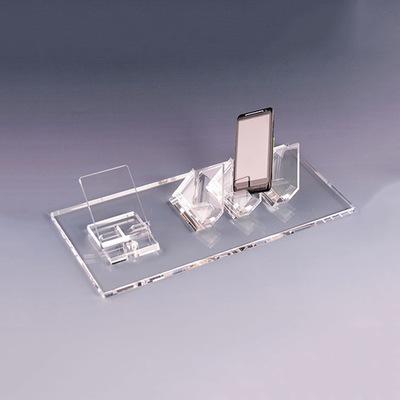 加工定制亚克力手机展示架 有机玻璃电子产品摆件制品